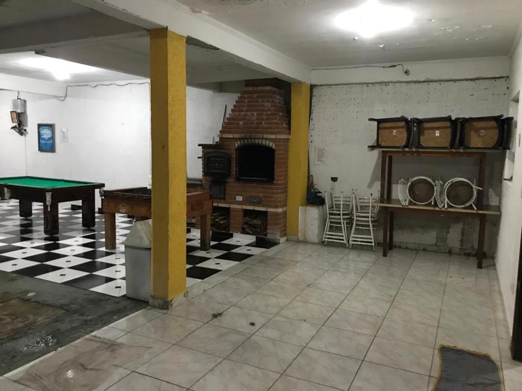 サンパウロ Otima Casa Com Piscina Em Praia Grandeヴィラ エクステリア 写真