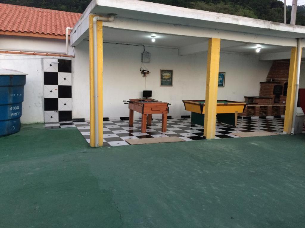 サンパウロ Otima Casa Com Piscina Em Praia Grandeヴィラ エクステリア 写真