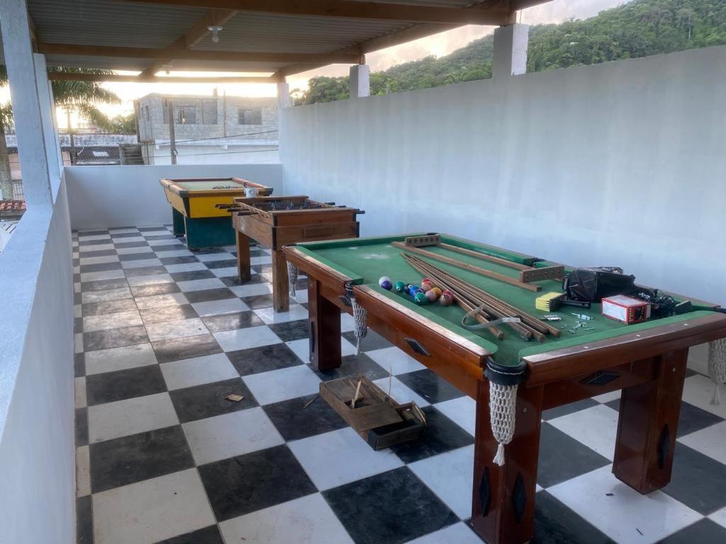 サンパウロ Otima Casa Com Piscina Em Praia Grandeヴィラ エクステリア 写真