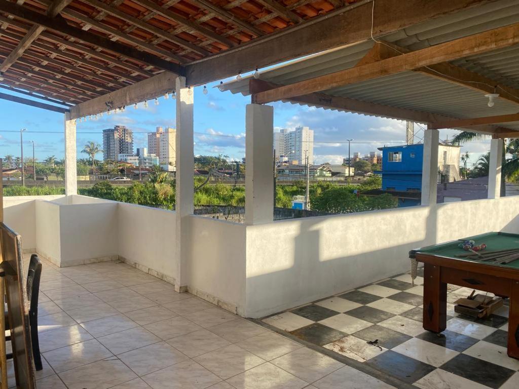 サンパウロ Otima Casa Com Piscina Em Praia Grandeヴィラ エクステリア 写真