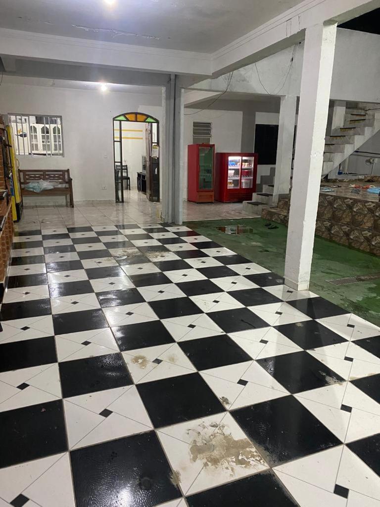 サンパウロ Otima Casa Com Piscina Em Praia Grandeヴィラ エクステリア 写真