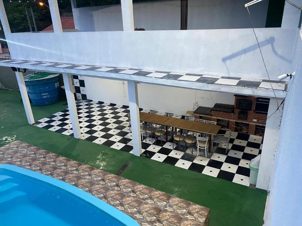 サンパウロ Otima Casa Com Piscina Em Praia Grandeヴィラ エクステリア 写真